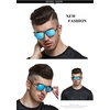 image:imageDUCO Polarized Night Vision Glasses for Men and Women Yellow Safety Driving Glasses with UV Protection and Anti Glare Blue