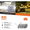 image:imageDUCO Polarized Night Vision Glasses for Men and Women Yellow Safety Driving Glasses with UV Protection and Anti Glare Blue Purple