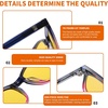 image:imageDUCO Polarized Night Vision Glasses for Men and Women Yellow Safety Driving Glasses with UV Protection and Anti Glare Blue Purple