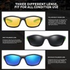 image:imageDUCO Polarized Sports Sunglasses with 5 Interchangeable Lenses for Men Women Cycling Running Driving Fishing Glasses