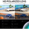 image:imageDUCO Polarized Sunglasses for Men 100 UV400 Protection Metal Frame Driving Mens Sun Glasses 8201