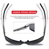 image:imageDUCO Polarized Sunglasses for Men 100 UV400 Protection Metal Frame Driving Mens Sun GlassesGunmetal Frame Gray Lens