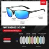 image:imageDUCO Polarized Sunglasses for Men 100 UV400 Protection Metal Frame Driving Mens Sun GlassesGunmetal Frame Revo Blue Lens