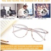 image:imageDUCO Retro Round Blue Light Glasses for Women Blue Ray Blocking Glasses Computer Glasses for Men Fashion Eyeglasses W021