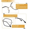 image:imageDUCO Retro Square Blue Light Glasses for Women Oversized Blue Ray Blocking Glasses Computer Glasses Teens Fashion Eyeglasses Balck W020Balck Gold Frame