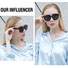 image:imageDUCO Retro Vintage Oversized Square Sunglasses for Women Big Luxury Womens Sun Glasses UV Protection DC2148Black