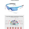 image:imageDUCO Sports Sunglasses for Cycling Fishing Golf TR90 Unbreakable Frame