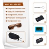 image:imageDUCO Sunglasses Men Polarized Sports Sunglasses for Driving Golfing Fishing Shades UV400 Protection 8202Brown Frame Brown Lens