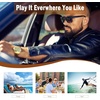 image:imageDUCO Sunglasses Men Polarized Sports Sunglasses for Driving Golfing Fishing Shades UV400 Protection 8202Brown Frame Brown Lens