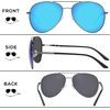 image:imageDUCO Sunglasses Men Polarized Sunglasses for Men with 100 uv Protection Classic Aviator Sun glasses for Driving Fishing 3027Gunmetal Frame Revo Blue Lens