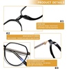 image:imageDUCO Superlight Blue Light Blocking Computer Gaming Glasses for Women 5215Black