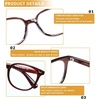 image:imageDUCO Superlight Blue Light Blocking Computer Reading Video and Gaming Eyewear Glasses DC5208