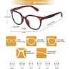 image:imageDUCO Superlight Blue Light Blocking Computer Reading Video and Gaming Eyewear Glasses DC5208
