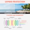 image:imageDUCO Toddler Sunglasses 624 months with Adjustable Strap UV400 Protection Unbreakable Polarized Glasses with Case K012Orange Frame Revo Pink Lens