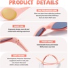 image:imageDUCO Toddler Sunglasses 624 months with Adjustable Strap UV400 Protection Unbreakable Polarized Glasses with Case K012Orange Frame Revo Pink Lens