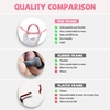 image:imageDUCO Toddler Sunglasses 624 months with Adjustable Strap UV400 Protection Unbreakable Polarized Glasses with Case K012Pink Frame Revo Pink Lens