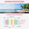 image:imageDUCO Toddler Sunglasses 624 months with Adjustable Strap UV400 Protection Unbreakable Polarized Glasses with Case K012Pink Frame Revo Pink Lens