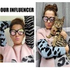 image:imageDUCO Vintage Cat Eye Sunglasses for Women Trendy Polarized Sun Glasses Oversized Designer Shades 2350