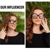 image:imageDUCO Vintage Cat Eye Sunglasses for Women Trendy Polarized Sun Glasses Oversized Designer Shades 2350