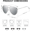 image:imageDUCO Vintage Polarized Sunglasses for Women Sun Glasses UV Protection W003