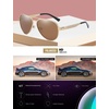 image:imageDUCO pilot Style Polarized Sunglasses for Men and Women