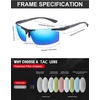 image:imageDuco Polarized Sunglasses for Men Sports Sun Glasses Driving Shades 100 UV Protection 8207