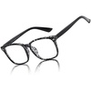 image:imageDUCO Blue Light Glasses for Men Women Blue Ray Blocking Glasses Computer Glasses for Teens Non prescription Eyeglasses 5201Black White