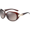 image:imageDUCO Classic Polarized Oversized Designer Sunglasses for Women 100 UV Protection Shade Sun glasses DC1220