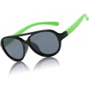 image:imageDUCO Kids Aviatory Style Polarized Sunglasses TPEE Flexible Frame Glasses for Boys and Girls Age 3 to 7 K011