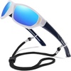 image:imageDUCO Kids Sunglasses for Boys Girls Youth Sports Baseball Sunglasses K029
