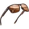A04 Tortoise Frame Brown Lens