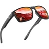 A06 Matte Black Frame Revo Orange Lens