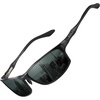 image:imageDUCO Polarized Sunglasses for Men 100 UV400 Protection Metal Frame Driving Mens Sun Glasses 8201