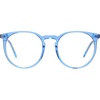 image:imageDUCO Retro Round Blue Light Glasses For Men Women Blue Ray Blocking Glasses Computer Gaming Glasses Nylon Lens Acetate Frame Blue 8301