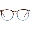 image:imageDUCO Retro Round Blue Light Glasses For Men Women Blue Ray Blocking Glasses Computer Gaming Glasses Nylon Lens Acetate Frame Blue Tortoise 8301