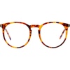 image:imageDUCO Retro Round Blue Light Glasses For Men Women Blue Ray Blocking Glasses Computer Gaming Glasses Nylon Lens Acetate Frame Tortoise 8301