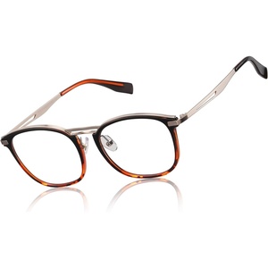 image:imageDUCO Blue Light Blocking Glasses For Men Blue Ray Glasses Oversized Computer Glasses Retro Square Fashion Eyeglasses 5223Black Tortoise
