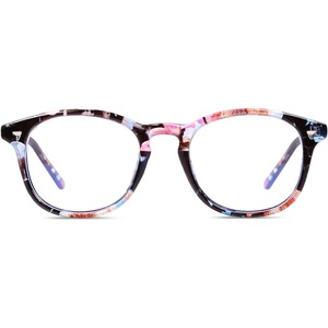 image:imageDUCO Blue Light Glasses for Men Women Blue Ray Blocking Glasses Computer Gaming Glasses Teens Retro Round Eyeglasses Frame Black Blue 5206