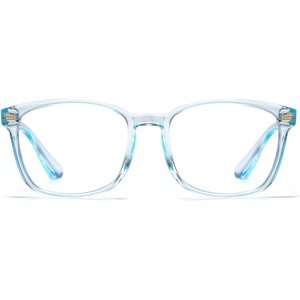 image:imageDUCO Kids Blue Light Glasses Girls Boys Computer Gaming Eyeglasses Anti UVBluelight Glasses for Kids Age 610 K028Clear Blue