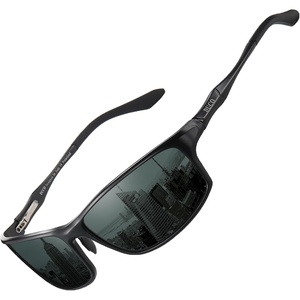 image:imageDUCO Polarized Sunglasses for Men 100 UV400 Protection Metal Frame Driving Mens Sun Glasses 8201