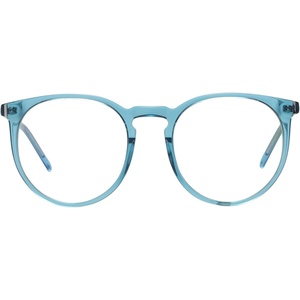 image:imageDUCO Retro Round Blue Light Glasses For Men Women Blue Ray Blocking Glasses Computer Gaming Glasses Nylon Lens Acetate Frame Green 8301