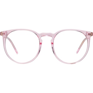 image:imageDUCO Retro Round Blue Light Glasses For Men Women Blue Ray Blocking Glasses Computer Gaming Glasses Nylon Lens Acetate Frame Pink 8301
