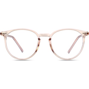 image:imageDUCO Retro Round Blue Light Glasses for Women Blue Ray Blocking Glasses Computer Glasses for Men Fashion Eyeglasses W021