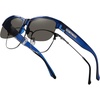 04 Transparent Blue Frame Grey Lens