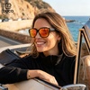 image:imageDUCO Polarized Fitover Sunglasses UV400 Protection amp HD for Unisex 8985  Ultralight23g durable TR90 frame clear view lenses stay put comfort stylish fits over Rx glasses for sports amp daily10 Matte Black Frame Revo Red Lens