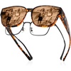 02 Tortoise Frame Brown Lens