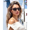 image:imageDUCO HD Polarized Sunglasses That Fit Over Glasses for Men Women 8986  UV400 Protection Lightweight23g TR90 Frame SkinFriendly Square Wrap Around Sunglasses For Driving Sports DailyMatte Black Frame Grey Lens