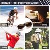image:imageDUCO HD Polarized Sunglasses That Fit Over Glasses for Men Women 896809 Gray Tortoise Frame Brown Lens