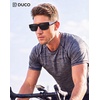 image:imageDUCO HD Polarized Sunglasses That Fit Over Glasses for Men Women 8992Black Frame Gray Lens