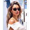 image:imageDUCO HD Polarized Sunglasses That Fit Over Glasses for Men Women 8992Transparent Gray Frame Gray Lens